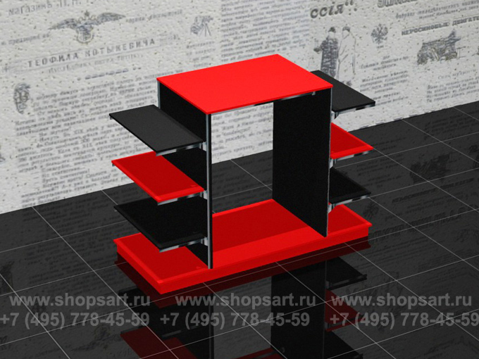 Островная стойка для одежды.