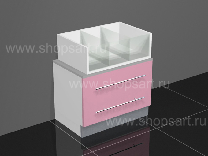 Накопитель с ячейками для колготок 600х500х400мм.