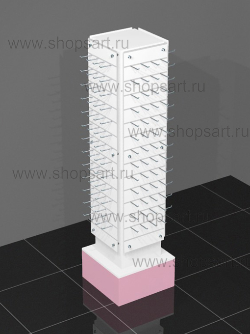 Стойка островная для бижутерии 1900х500х500мм.