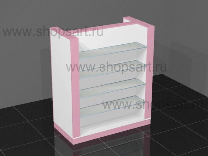 Стойка островная для парфюмерии 1400х1200х600мм.