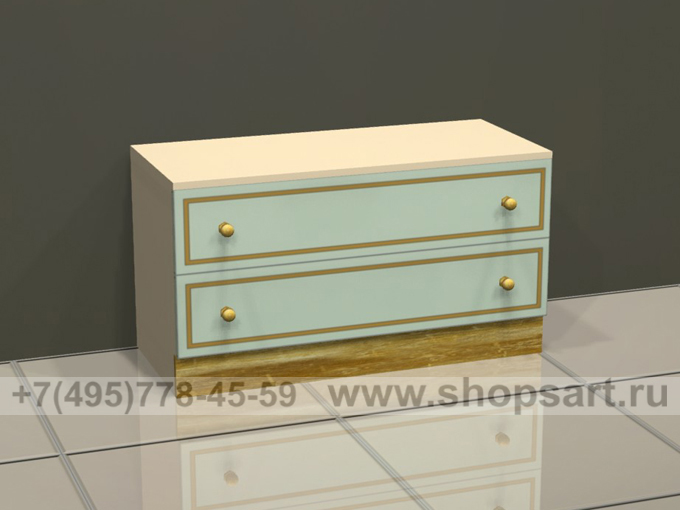 Тумба накопитель выдвижные ящики Винтаж