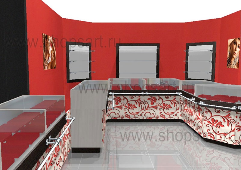 Торговое оборудование коллекции ЭТАЛОН для ювелирных магазинов Торговое оборудование ЭТАЛОН для ювелирных магазинов