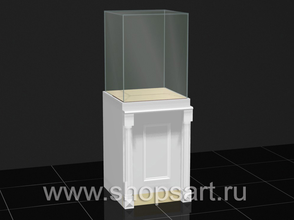 Куб в линии кассы.