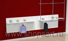 Настенная панель для одежды.