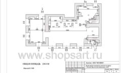 Дизайн проект ювелирного магазина Октябрь Москва Фрунзенская набережная Лист 04