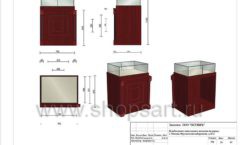 Дизайн проект ювелирного магазина Октябрь Москва Фрунзенская набережная Лист 28