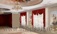 Визуализация дизайн проекта ювелирного магазина Октябрь Фрунзенская набережная Дизайн 03