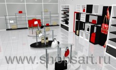 Визуализация магазина сумок