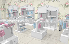 Торговое оборудование для детских магазинов МОНАЛИЗА