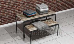 Столики торговые для выкладки одежды торговое оборудование ЛОФТ