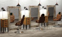 Дизайн интерьера для салонов красоты парикмахерских барбершопов мебель ЛОФТ Дизайн 05