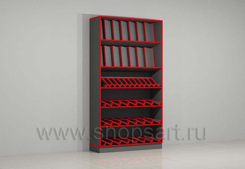 Стеллаж для запчастей мебель для автосалона автотоваров автозапчастей