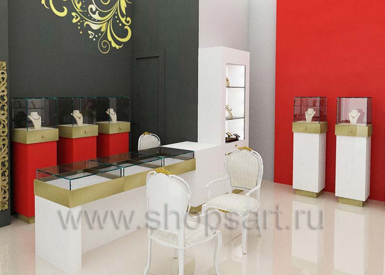 Торговое оборудование коллекции СОВРЕМЕННЫЙ СТИЛЬ для ювелирных магазинов Торговое оборудование СОВРЕМЕННЫЙ СТИЛЬ для ювелирных магазинов