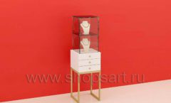 Ювелирная витрина с двумя ярусами торговое оборудование СОВРЕМЕННЫЙ СТИЛЬ