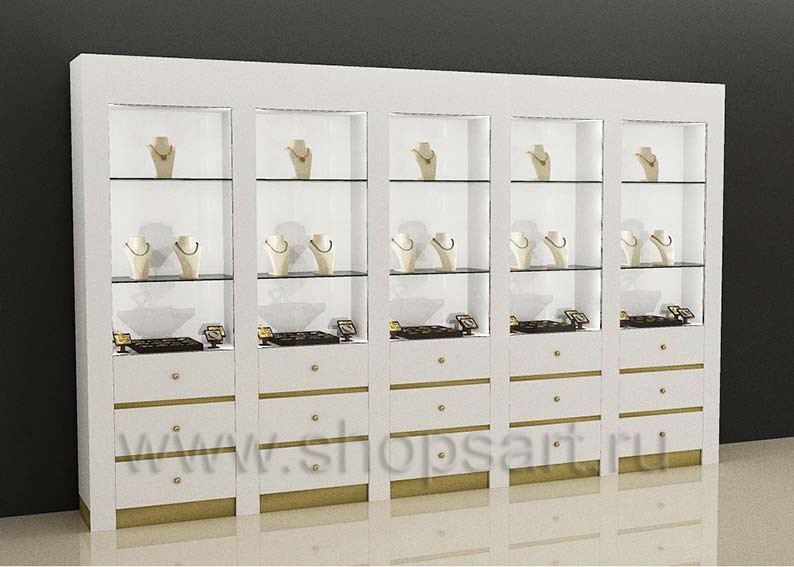 Оборудование для ювелирных изделий линия шкафов торговое оборудование СОВРЕМЕННЫЙ СТИЛЬ