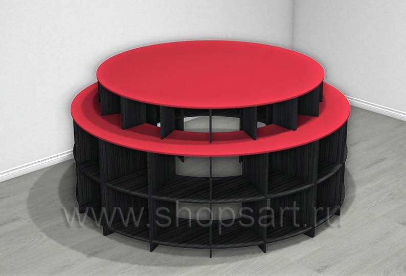 Стол для магазина посуды торговое оборудование ДОМИНО