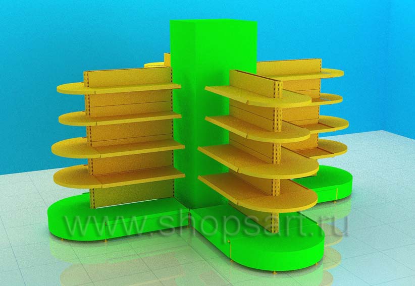 Овальные стеллажи для магазина торговое оборудование ЦВЕТНЫЕ МЕТАЛЛИЧЕСКИЕ СТЕЛЛАЖИ