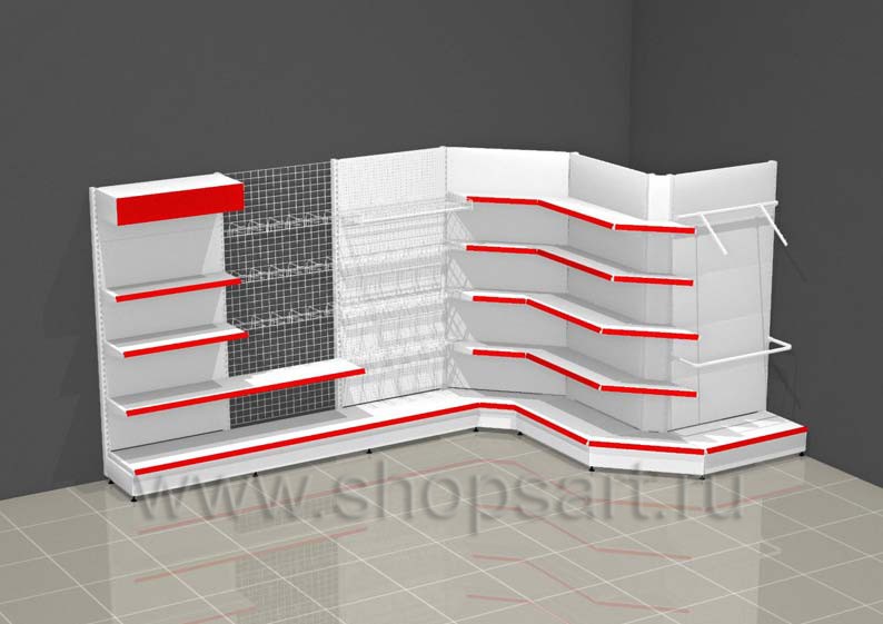 Торговое оборудование коллекции ТОРГОВЫЕ СТЕЛЛАЖИ для магазинов Торговое оборудование ТОРГОВЫЕ СТЕЛЛАЖИ для магазинов