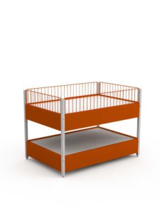 Стол металлический для распродаж торговое оборудование ТОРГОВЫЕ СТЕЛЛАЖИ