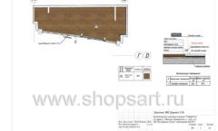 Дизайн проект магазина одежды Yuki Yan Москва торговое оборудование ЛОФТ Лист 07