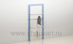 Стеллаж для детского магазина торговое оборудование ГОЛУБАЯ ЛАГУНА