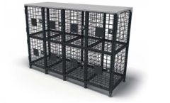 8 ячеек для сумок оборудование для магазинов ШКАФЫ ДЛЯ СУМОК