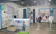 Торговое оборудование детского магазина Ивбеби Москва ТЦ Улей РАДУГА Фото 02