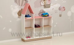 Шкаф для детского магазина торговое оборудование МАМИН ДОМ