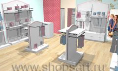 Дизайн детского магазина торговое оборудование ПРЕМИУМ Дизайн 5