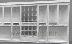 Дизайн торгового оборудования детского магазина Винни Рублевкое шоссе коллекция БЕЛАЯ КЛАССИКА Дизайн 9