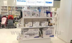 Торговое оборудование детского магазина Винни ТЦ Dream House 3 этаж коллекция БЕЛАЯ КЛАССИКА Фото 18