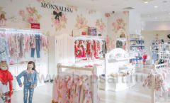 Торговое оборудование детского магазина Винни ТЦ Dream House Барвиха коллекция МОНАЛИЗА Фото 04
