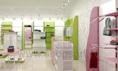 Дизайн детского магазина торговое оборудование РОЗОВАЯ ФАНТАЗИЯ Дизайн 04