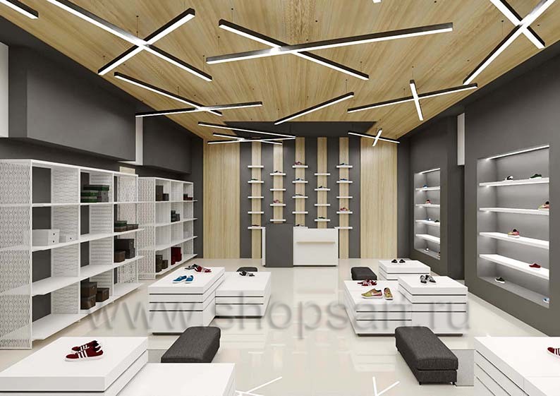 Торговое оборудование коллекции ЭЛИТ СТИЛЬ для магазинов обуви Торговое оборудование ЭЛИТ СТИЛЬ для магазинов обуви