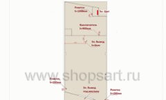 Дизайн проект детского магазина Kapika ТРЦ Dostyk Plaza Алматы коллекция торгового оборудования РАДУГА Лист 09