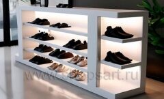 Дизайн интерьера магазина обуви торговое оборудование ЭЛИТ СТИЛЬ Дизайн 03