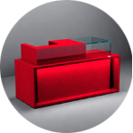 Кассовые столы и стойки ресепшн