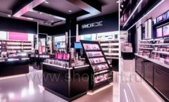 Дизайн интерьера магазина косметики торговое оборудование НАТУРЕЛЬ Дизайн 03