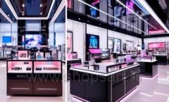 Дизайн интерьера магазина косметики торговое оборудование НАТУРЕЛЬ Дизайн 05