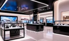 Дизайн интерьера магазина косметики торговое оборудование НАТУРЕЛЬ Дизайн 11