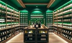 Дизайн интерьера магазина вина торговое оборудование БОРДО Дизайн 14