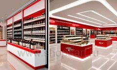 Дизайн интерьера магазина вина 2 торговое оборудование БОРДО Дизайн 01