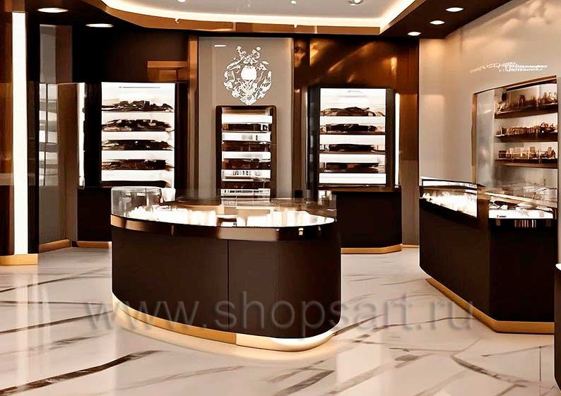 Дизайн интерьера ювелирного магазина