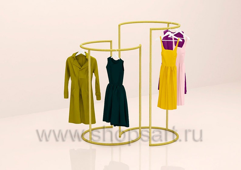 Комплект островных стоек торговое оборудование ЗОЛОТАЯ ЛИНИЯ