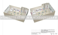 Дизайн проект магазина детской одежды Minimoda в ЦДМ коллекция торгового оборудования ЭЛИТ ГОЛД Лист 22