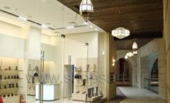 Торговое оборудование магазина обуви Corno Grande ТРК Вегас коллекция КОФЕ С МОЛОКОМ Фото 01